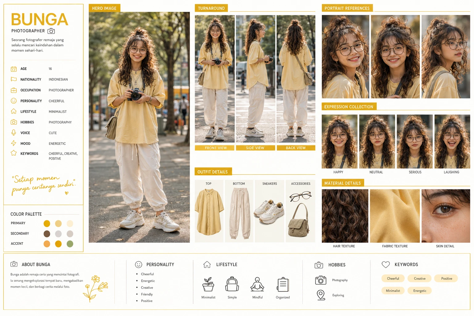 Virtual Influencer Avatar Board